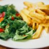 French Fries et Salad